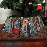 Saia para Árvore de Natal com Base de PVC - 55x42x25 cm