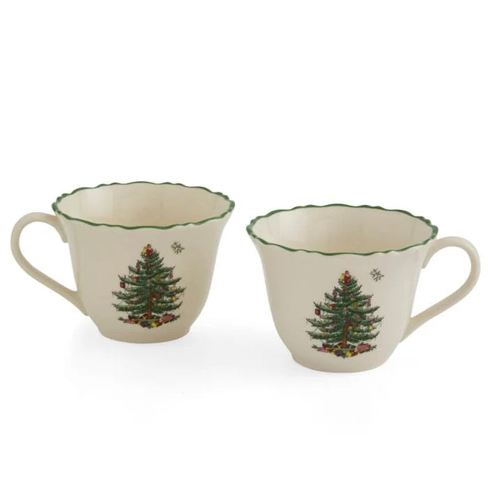 Conjunto Natalino de Porcelana – 10 Peças
