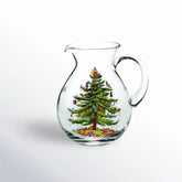 Jarro de Vidro 1L com Estampa de Árvore de Natal