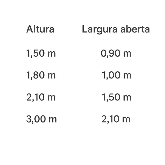 Árvore de Natal European Fir com Luzes LED Embutidas e Suporte Metálico