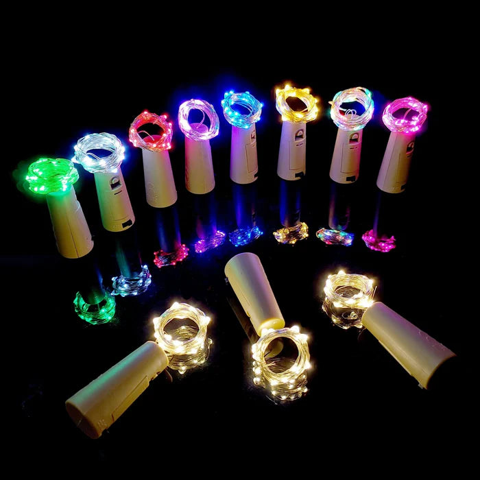 Garrafa Decorativa com Iluminação LED Natalina