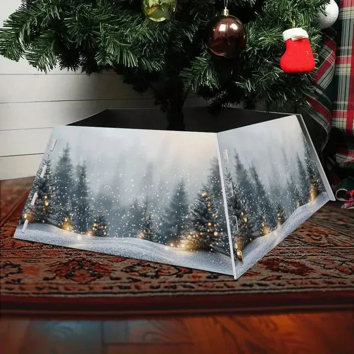 Saia para Árvore de Natal com Estrutura em PVC - Dimensões: 55x42x25 cm
