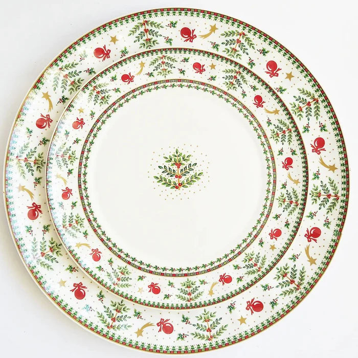 Conjunto Natalino de Porcelana – 2 Peças