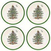 Kit Peças 4 Peças Pratos Natalino