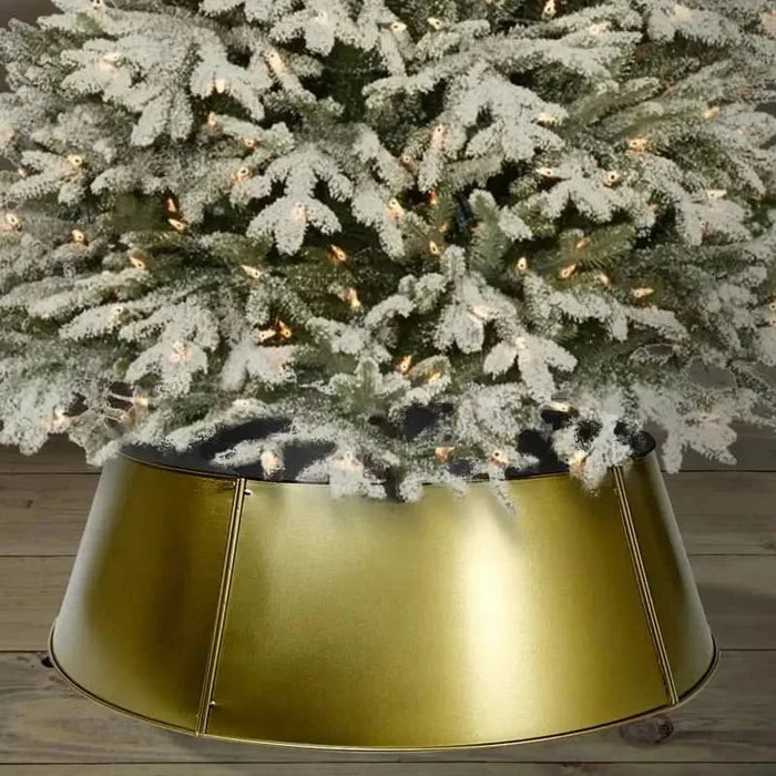Saia para Árvore de Natal com Base Metálica - Medidas 60x42 cm