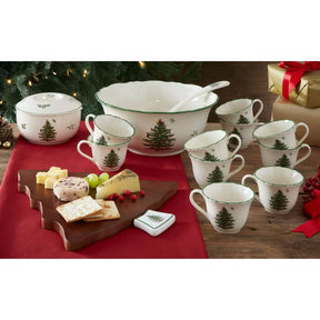 Conjunto Natalino de Porcelana – 10 Peças