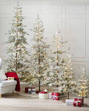 Árvore de Natal Nevada – Encanto Nevado para sua Decoração Natalina