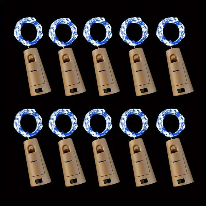 Garrafa Decorativa com Iluminação LED Natalina