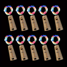 Garrafa Decorativa com Iluminação LED Natalina