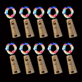 Garrafa Decorativa com Iluminação LED Natalina