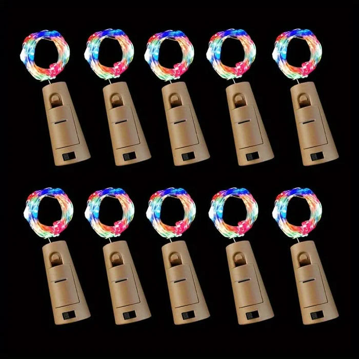 Garrafa Decorativa com Iluminação LED Natalina