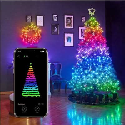 Pisca-Pisca LED Natalino Smart - Controle via Celular com 16 Milhões de Cores